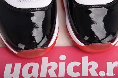 “White Jordan 11 Bred” 745 AV2187-160 Soft Low Air 0624